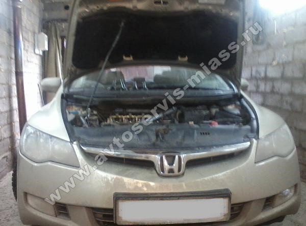 Регулировка клапанов Honda Civic